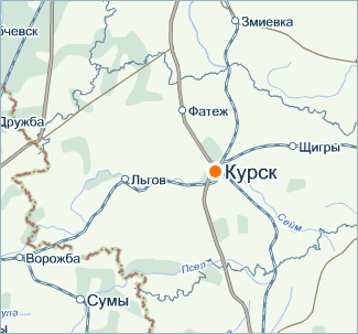 Екатеринбург курск карта. Г Курск на карте России. Город икуртк на карте Росси.